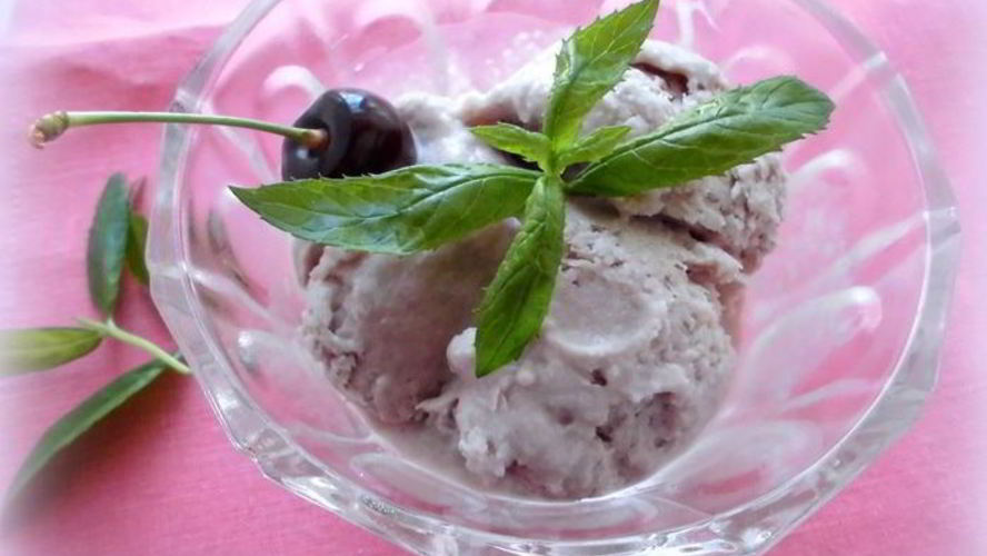 Рецепт черешневое мороженое