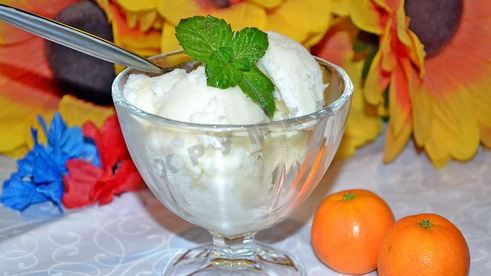 домашнее мороженое крем брюле