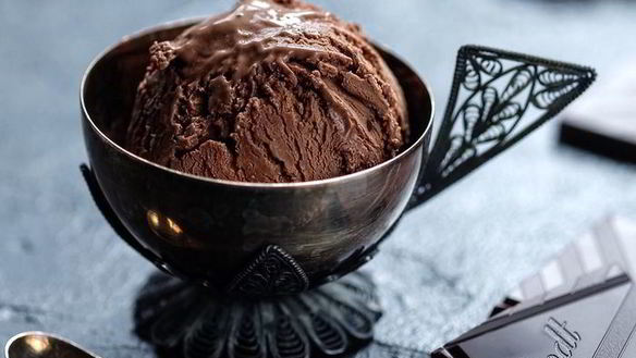 Рецепт Домашнее шоколадное мороженое