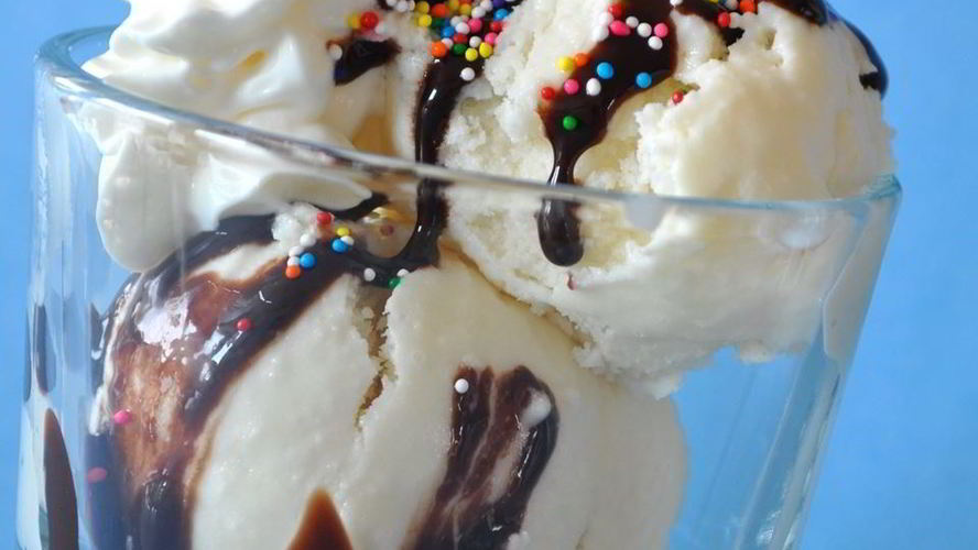 Рецепт домашнее ванильное мороженое