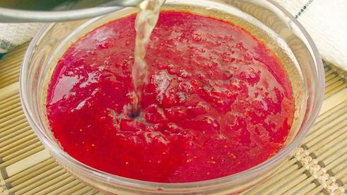 домашние мороженое фруктовый лед в блендере