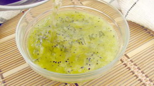 домашние мороженое фруктовый лед в блендере