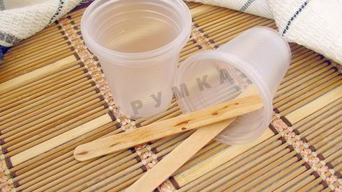 домашние мороженое фруктовый лед в блендере