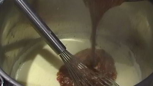 карамельное мороженое