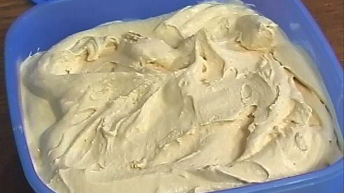 карамельное мороженое