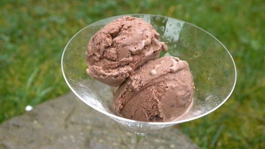 Рецепт хрустящее шоколадное мороженое