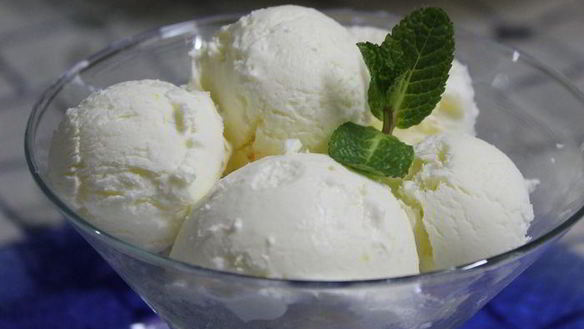 Рецепт Лимонно-сливочное мороженое