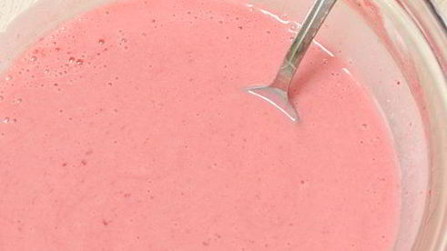 малиновое мороженое с йогуртом