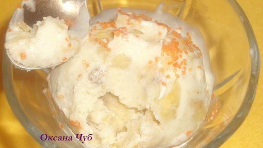 Рецепт мое первое банановое мороженое