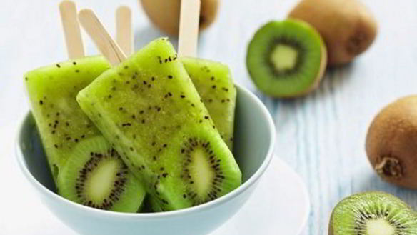 Рецепт Мороженое из киви с соком апельсина