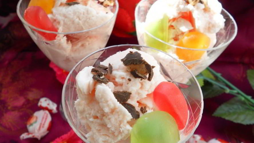 Рецепт мороженое из конфет