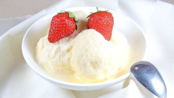 Рецепт Мороженое из молока и масла