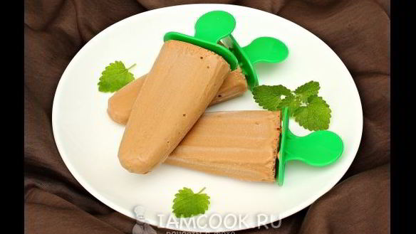 Рецепт Мороженое из шоколада и зефира