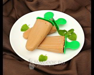 Мороженое из шоколада и зефира