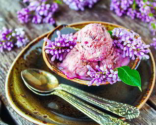 Мороженое из сирени