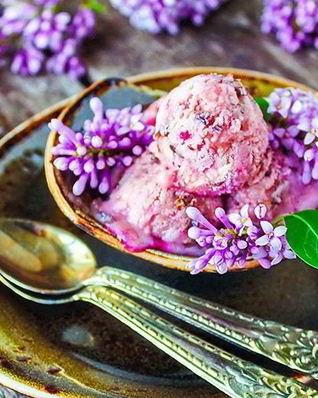 Мороженое из сирени