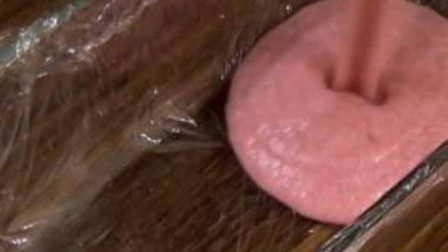 мороженое семифредо с клубникой