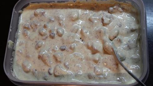 мороженое со вкусом яблочного штруделя