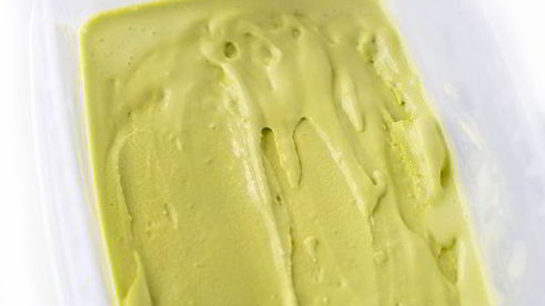 мятное мороженое с шоколадом