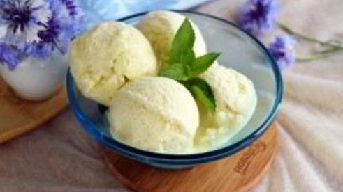 мятное мороженое