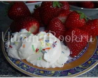 Нежное мороженое из творога