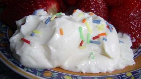 нежное мороженое из творога