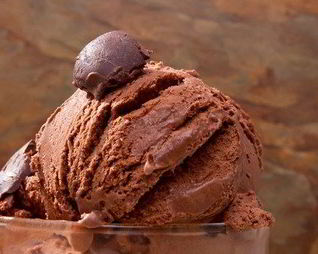 Очень шоколадное мороженое