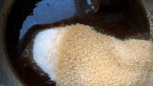 шоколадное мороженое с брауни