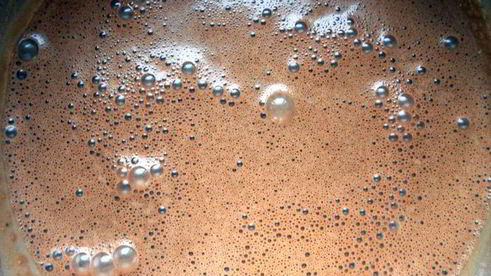 шоколадное мороженое с брауни