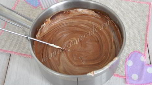 шоколадное мороженое с дропсами