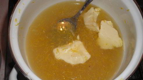 торт-мороженое с лимонным кремом