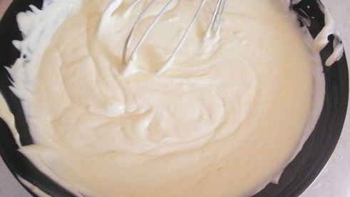 торт-мороженое с лимонным кремом