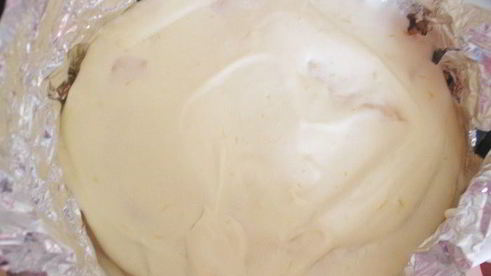 торт-мороженое с лимонным кремом