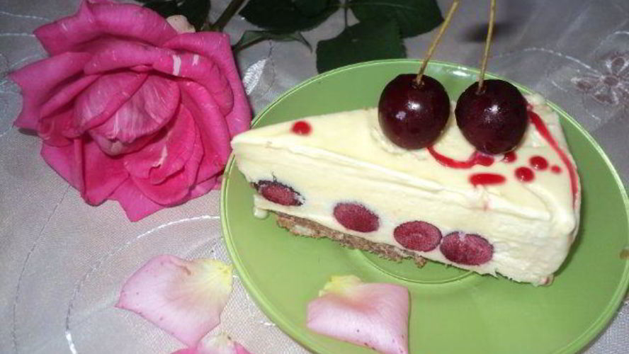 Рецепт торт-мороженое вишневый сад