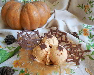 Тыквенное мороженое