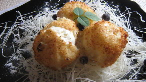 Рецепт Жареное мороженое с фунчезой