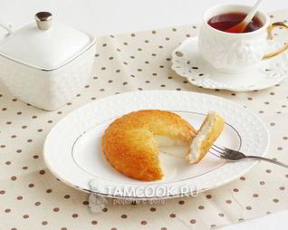 Жареное мороженое в тостовом хлебе