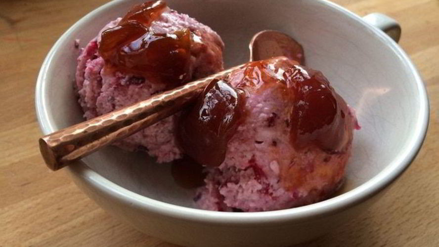 Рецепт зимнее мороженое тайская овсяная клюква