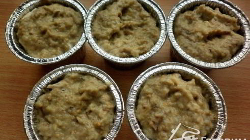 баклажаново-грибной мусс