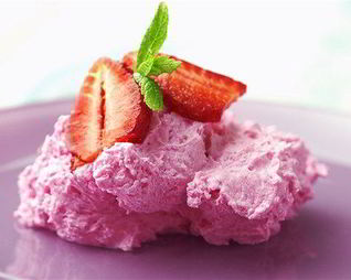 Клубничный мусс с ликером