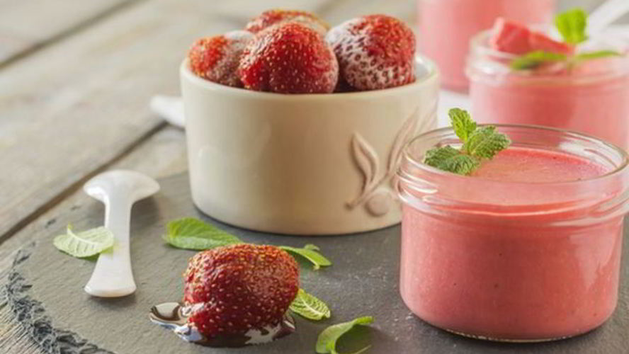 Рецепт клубничный мусс