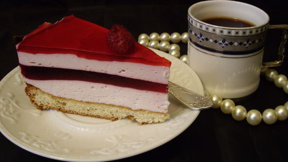 Рецепт Клюквенный торт-мусс