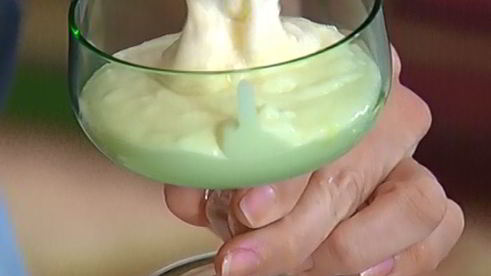 лимонный мусс