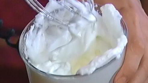 лимонный мусс