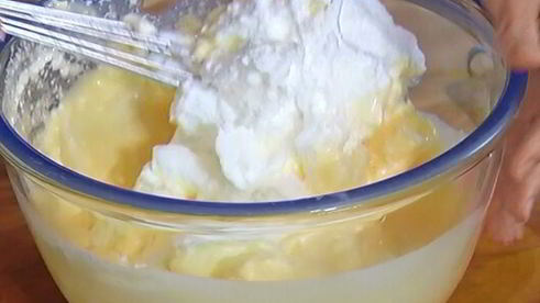 лимонный мусс