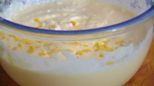 лимонный мусс