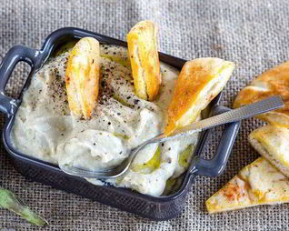 Магрибский мусс из баклажанов