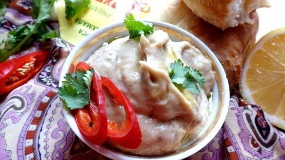 Рецепт Магрибский мусс из запеченных баклажанов