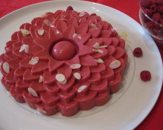 Малиновый торт-мусс