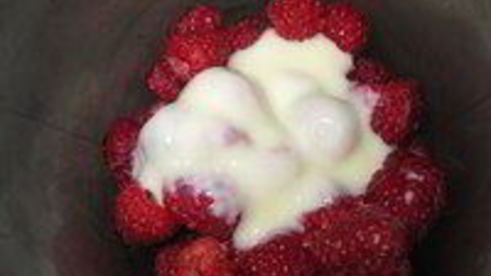 малиновый торт-мусс